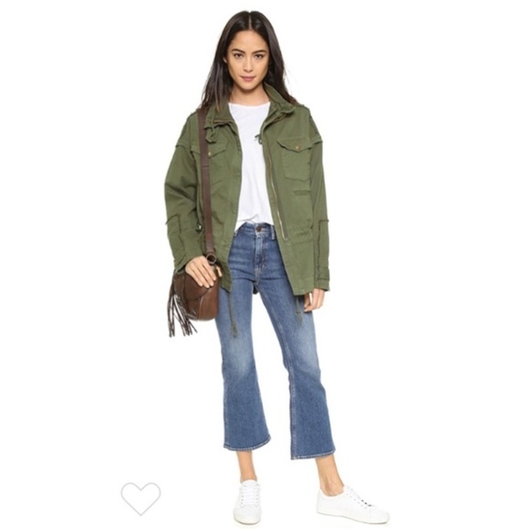 McGuire Denim Army Green Jacket Medium - Picture 12 of 14